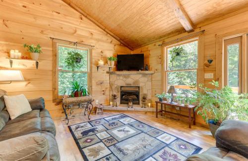 Cosby House | Secluded Cosby Cabin with Wraparound Deck