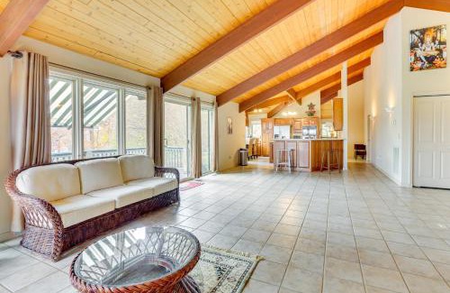 Siler City House | Secluded Countryside Home with Deck in Siler City