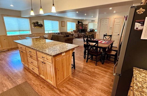Island Park Cabin | Secluded family cabin with incredible porch in Island Park near Yellowstone.