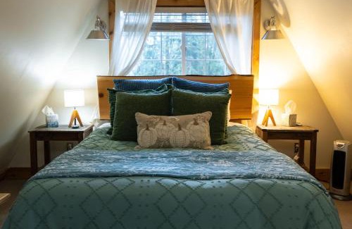 Skagit County House | Secluded Forest Cabin with Hot Tub and Private Waterfall