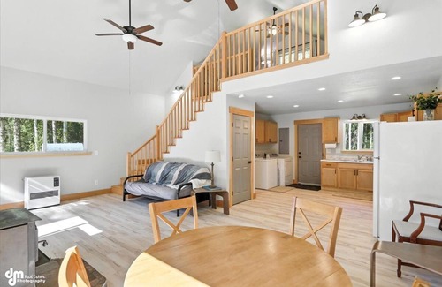 Susitna North House | Secluded Forest Stay On 9 Acres