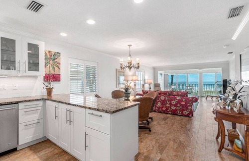 Whitney Beach Condo | Secluded Gulfside 2BR Condo w Enclosed Patio, Sunset Views & Pool by RVA