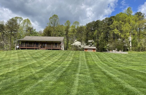 Creola House | Secluded home on 40 wooded acres