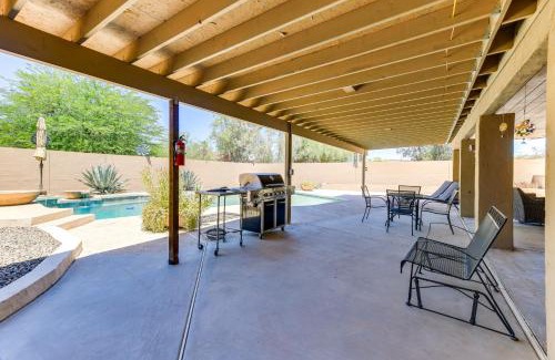 East Mesa House | Secluded Mesa Home with Pool, Outdoor Kitchen and Bar!