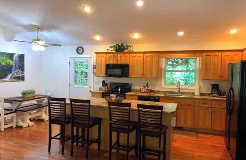 Tyler Cabin | Secluded Mountain Cabin on a Large Estate with Water Fall, Hiking Trails & Creek