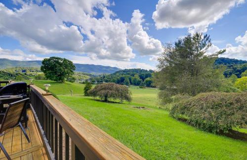 Mountain City House | Secluded Mountain City Home with Deck and Views!
