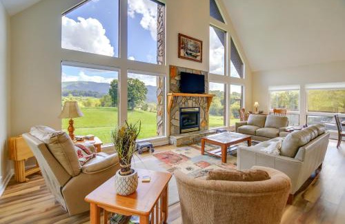 Mountain City House | Secluded Mountain City Home with Deck and Views!