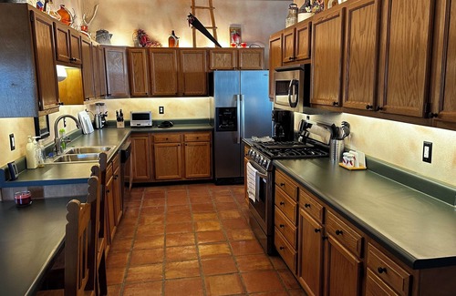 Ruidoso House | Secluded Mountain House on 20 wooded acres with majestic views and game room.