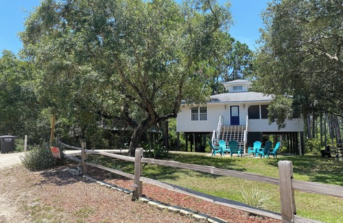 Panacea House | Secluded Oasis: 500' from Private Beach, Every Amenity for Ultimate Relaxation