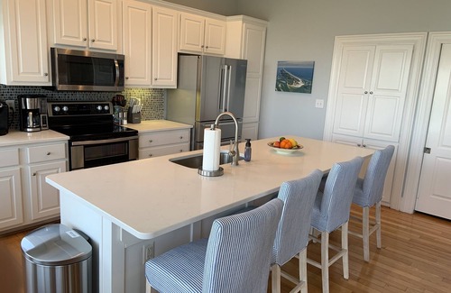 Pine Knoll Shores House | Secluded Ocean front home 7BR/5.5 BA with private pool, elevator, theater, gym
