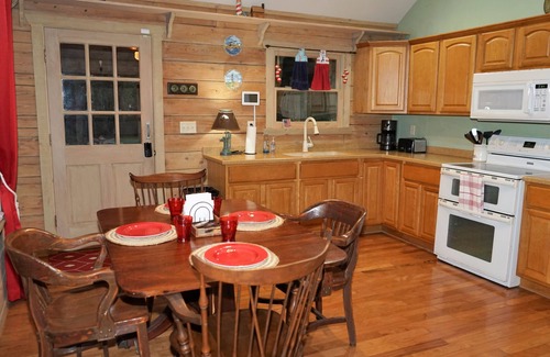 Townsend Cabin | Secluded, peaceful Coastal Log Cabin with hot tub.