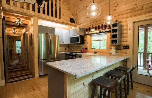 Morgantown Cabin | Secluded, pet-friendly, new log cabin.