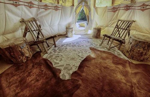 Garden Valley Other | Secluded Riverfront Tipi Retreat Surrounded by Pines in Garden Valley Idaho