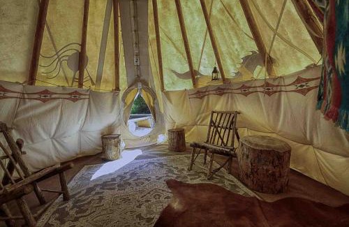 Garden Valley Other | Secluded Riverfront Tipi Retreat Surrounded by Pines in Garden Valley Idaho