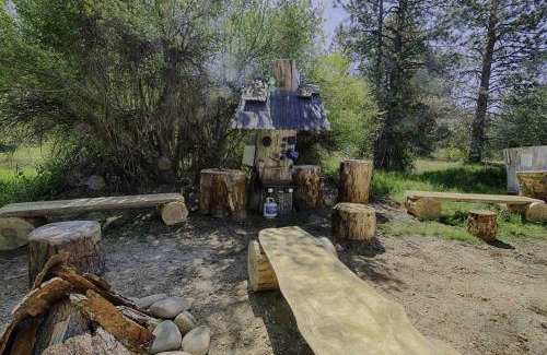Garden Valley Other | Secluded Riverfront Tipi Retreat Surrounded by Pines in Garden Valley Idaho