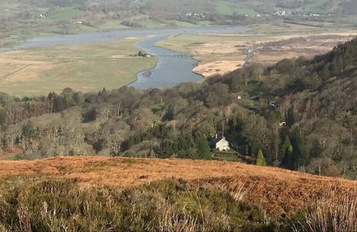 Cwrt Cottage | Secluded stone-built cottage on farm in Mid -Wales, near beaches and mountains.