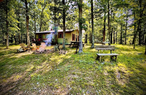 Dixon Cottage | Secluded Turkey Ridge Cottage Above The River