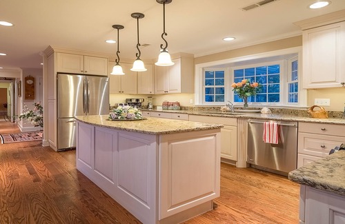 Bozman House | Secluded Waterfront Property on 3 acres with swimming pool and dock.