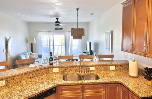 Yaupon Beach Condo | Second Row Condo with Ocean Views, Pool, and Hot tub