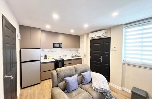 Diego Martin Apartment | Secure, Modern & Peaceful 1 bedroom apartment located in Diego Martin. Relax in a safe, stylish apartment with triple-lock doors, sound-insulated walls, and smart features. Enjoy stunning mountain views just minutes from Port of Spain.