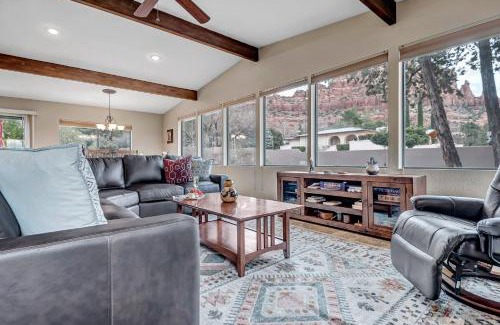 Sedona House | Sedona Fox Den and Casita Picturesque Red Rock Views, Two Private Hot Tubs, Outdoor Dining, Patio