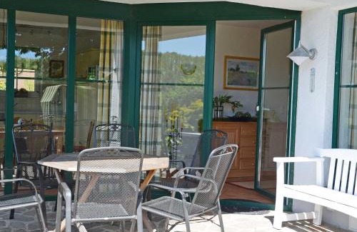 Seedorf Apartment | Seedörper Reethus mit Hafenblick, Kamin und Sauna