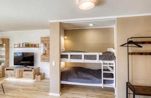 Muritz Apartment | Seemöwe - Moderne Ferienwohnung mit Balkon