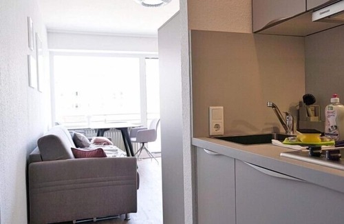 Wangerooge Apartment | Seepferdchen - Kuscheliges Apartment mit Meerblick-balkon