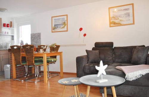 Horumersiel Apartment | Seestern, 49qm, 1 Schlafzimmer, Max. 4 Personen