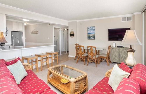 Midtown Ocean City Condo | * Select 2023 weeks have been discounted by $200.00! Prices shown include discount. * 2 br/2 bath Antigua/outdoor pool/Ofront bldg, back unit
