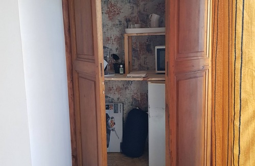 Aigueze Bed & Breakfast | Self-contained room with countryside view at Aiguèze guest house