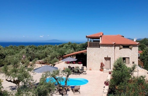 Lefktron House | Selinitsa Stone Home - Mani's Private Pool Retreat