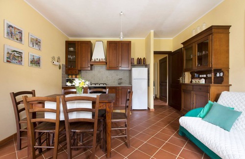 San Vito House | Semi-detached House with Wi-Fi, Air Conditioning, Garden and Pool; Pets Allowed; Parking Available