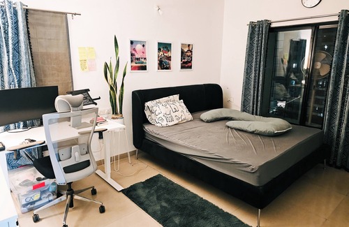 Wakad House | Separate room in 3bhk with office setup