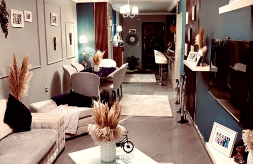 Sidi Jabir Apartment | Serene 2-bedroom apartment with AC in Alexandria Governorate