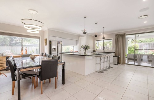 Curtin House | Serene 3-Bedroom Oasis with Pool & Lush Garden