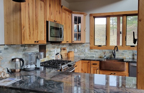 Georgetown Cabin | Serene Creekside Cabin near skiing/rafting with hot tub and views to die for!