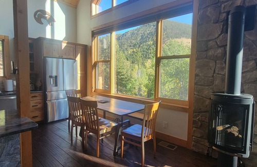 Georgetown Cabin | Serene Creekside Cabin near skiing/rafting with hot tub and views to die for!
