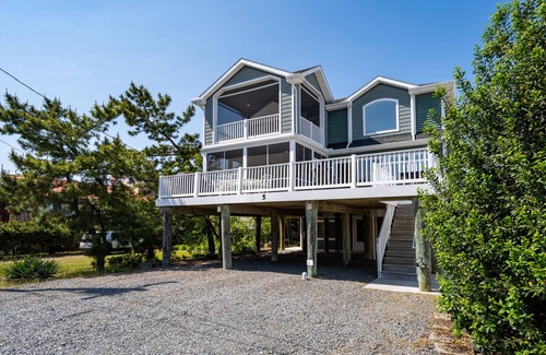 Fenwick Island House | Serene Family Home with Heated Pool 30 Steps from Beach