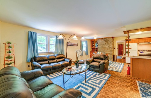 Roscoe Apartment | Serene Home w/On-Site Brook in Callicoon Center