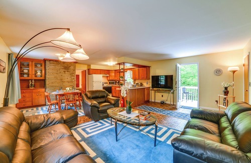 Roscoe Apartment | Serene Home w/On-Site Brook in Callicoon Center