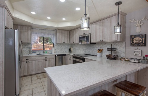 Shaver Lake House | 🏔️ Serene Mountain Escape w/Game Room, Fire Pit & Pond Views | Shaver Lake