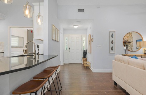 St. Augustine House | Serene pool house near Amphitheater + Downtown