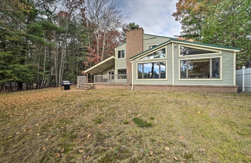 Rapid City House | Serene Riverfront Home with Torch Lake Access!