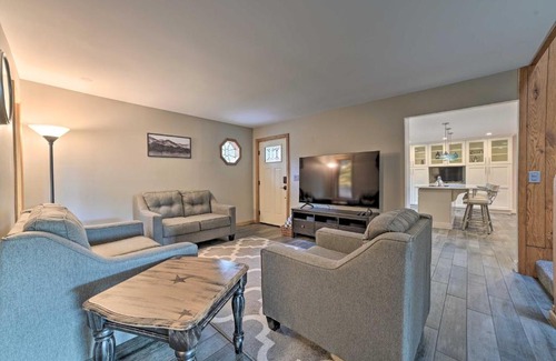 Rapid City House | Serene Riverfront Home with Torch Lake Access!