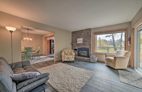 Rapid City House | Serene Riverfront Home with Torch Lake Access!