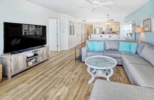 North Myrtle Beach Condo | Serene seaside condo with beach access, indoor and outdoor pools, and W/D