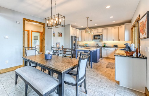Mineral House | Serene & secluded home by the water with deck, patio, game room, kayaks, & dock