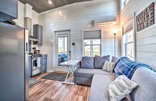Morganton Apartment | Serene Tiny Home Retreat in Gated Rural Haven