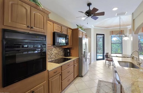 Marco Island House | Serene Waterfront Home, walk to TigerTail Beach, Pet Friendly, EV Charger